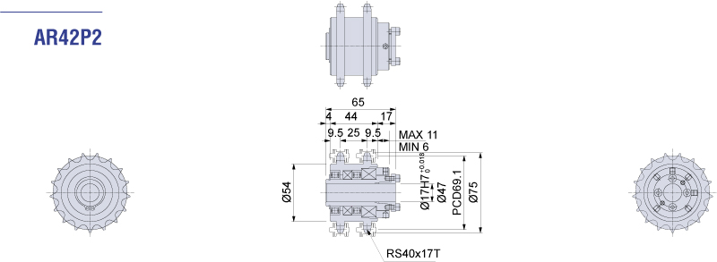 AR42P2 제품 도면
